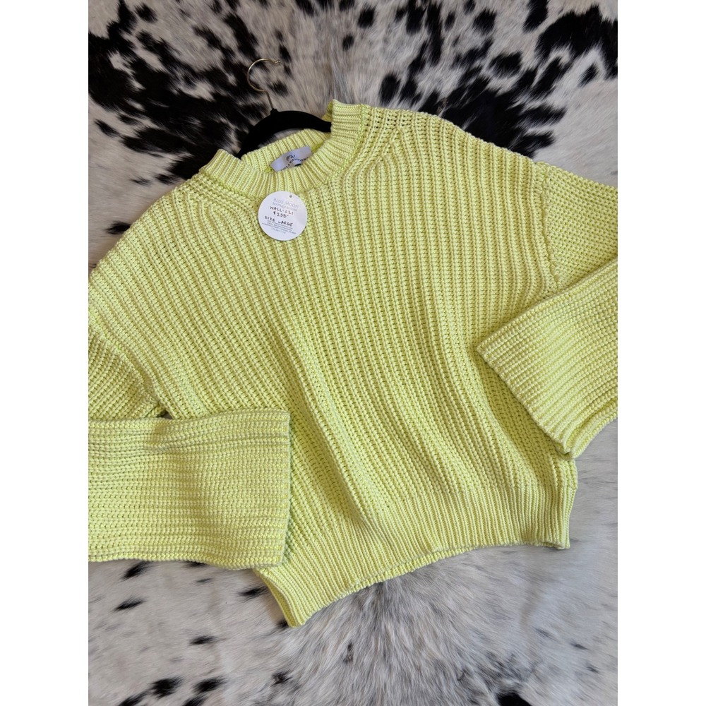 Never A Wallflower Knit Chunky Sweater Women's large